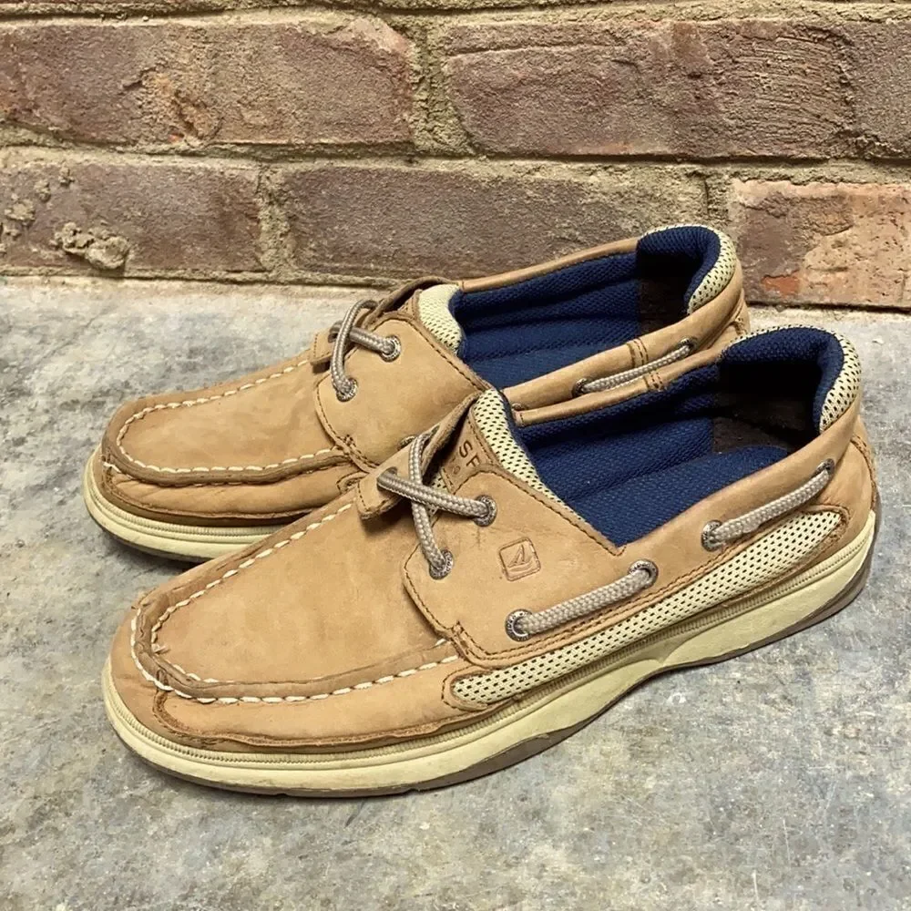 Sperry Lanyard Top-Sider Boot Shoe Boys Youth 5M